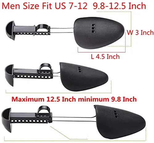 2 Pair Shoe Tree | Shoe Care | Practical Portable Travel Shoe Shaper Stretcher Holder