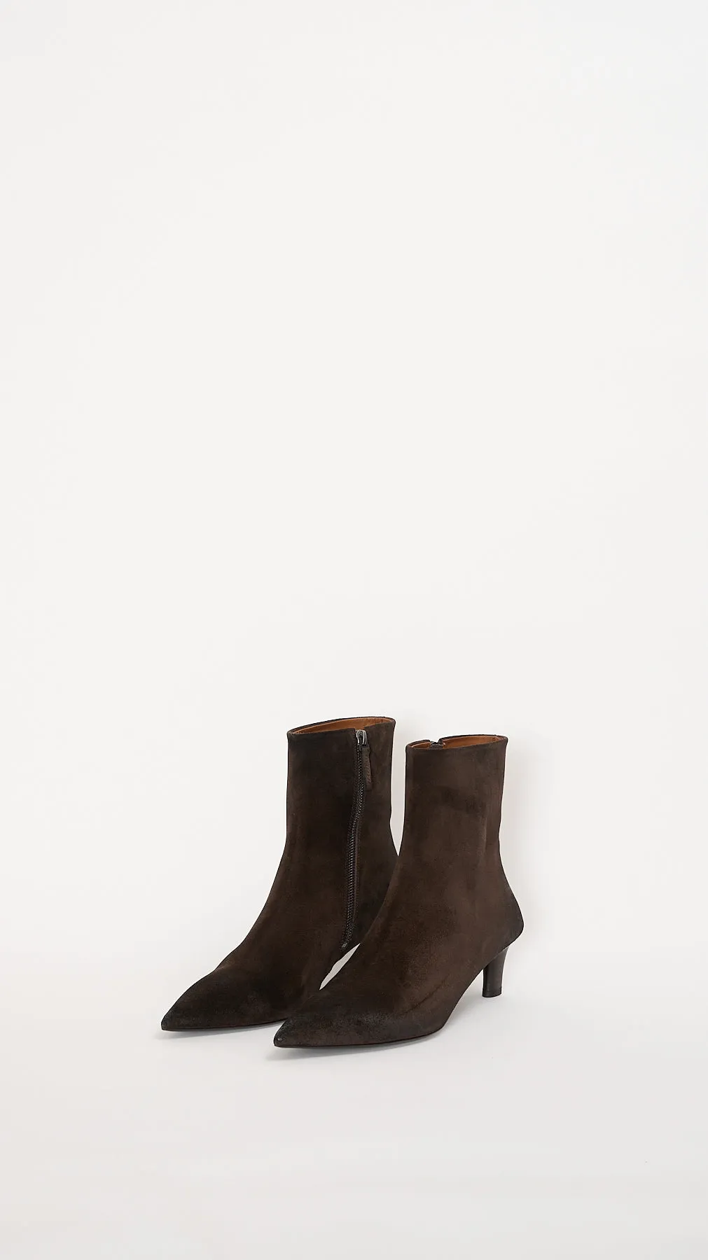 Aculeo Ankle Boot in Dark Brown