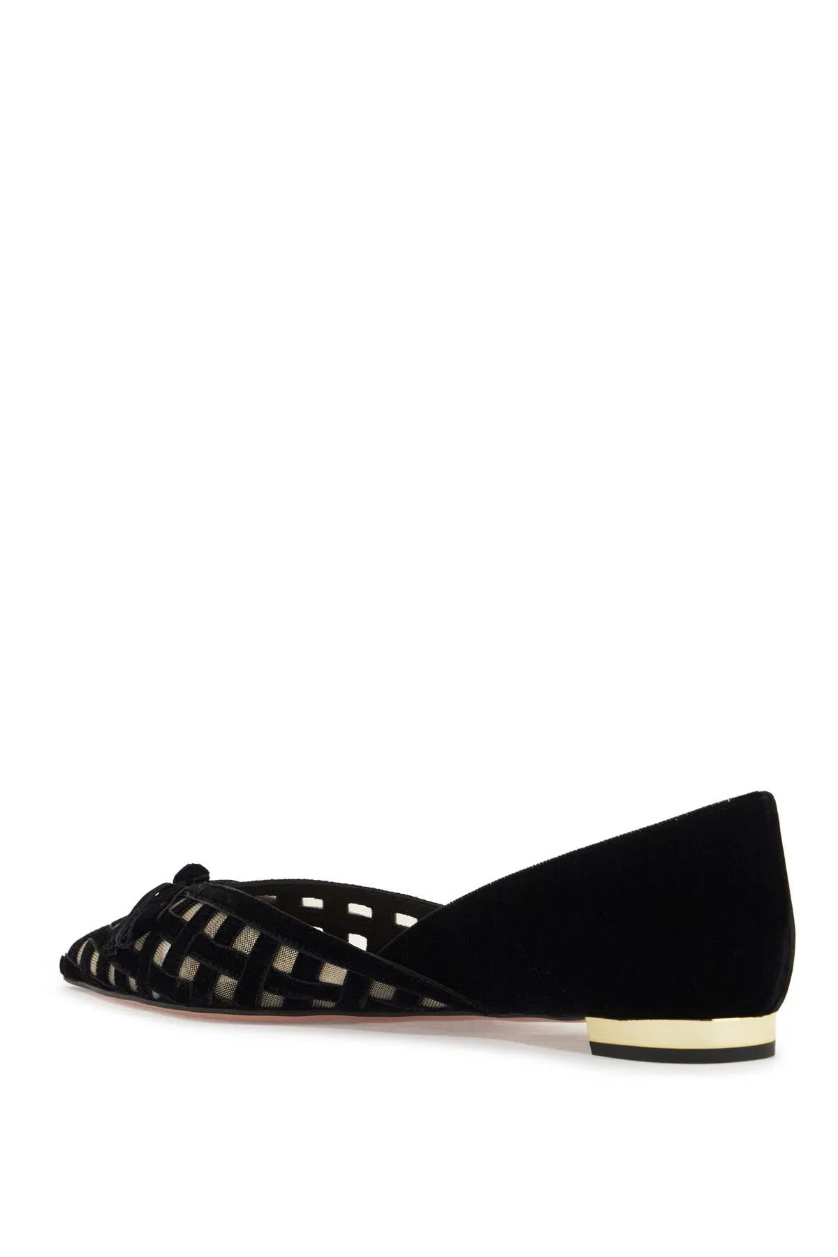 Aquazzura romantic ballet flats made of