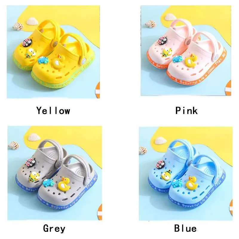 Baby Summer Fun Garden Sandals: Cute Cartoon Design for Kids