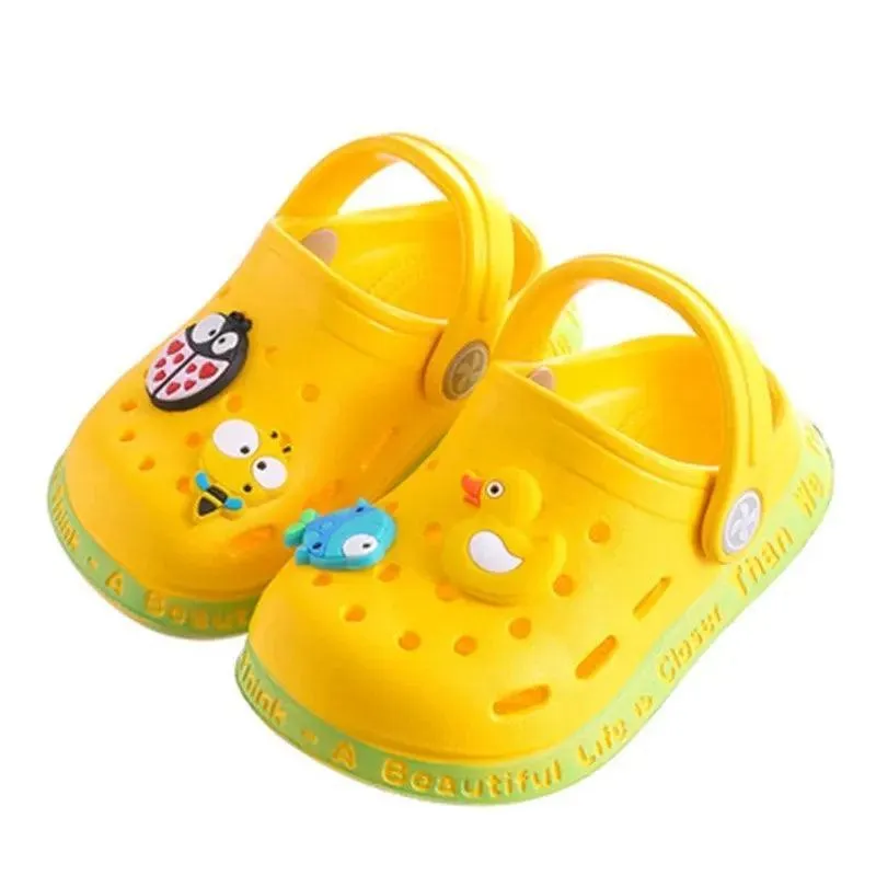 Baby Summer Fun Garden Sandals: Cute Cartoon Design for Kids