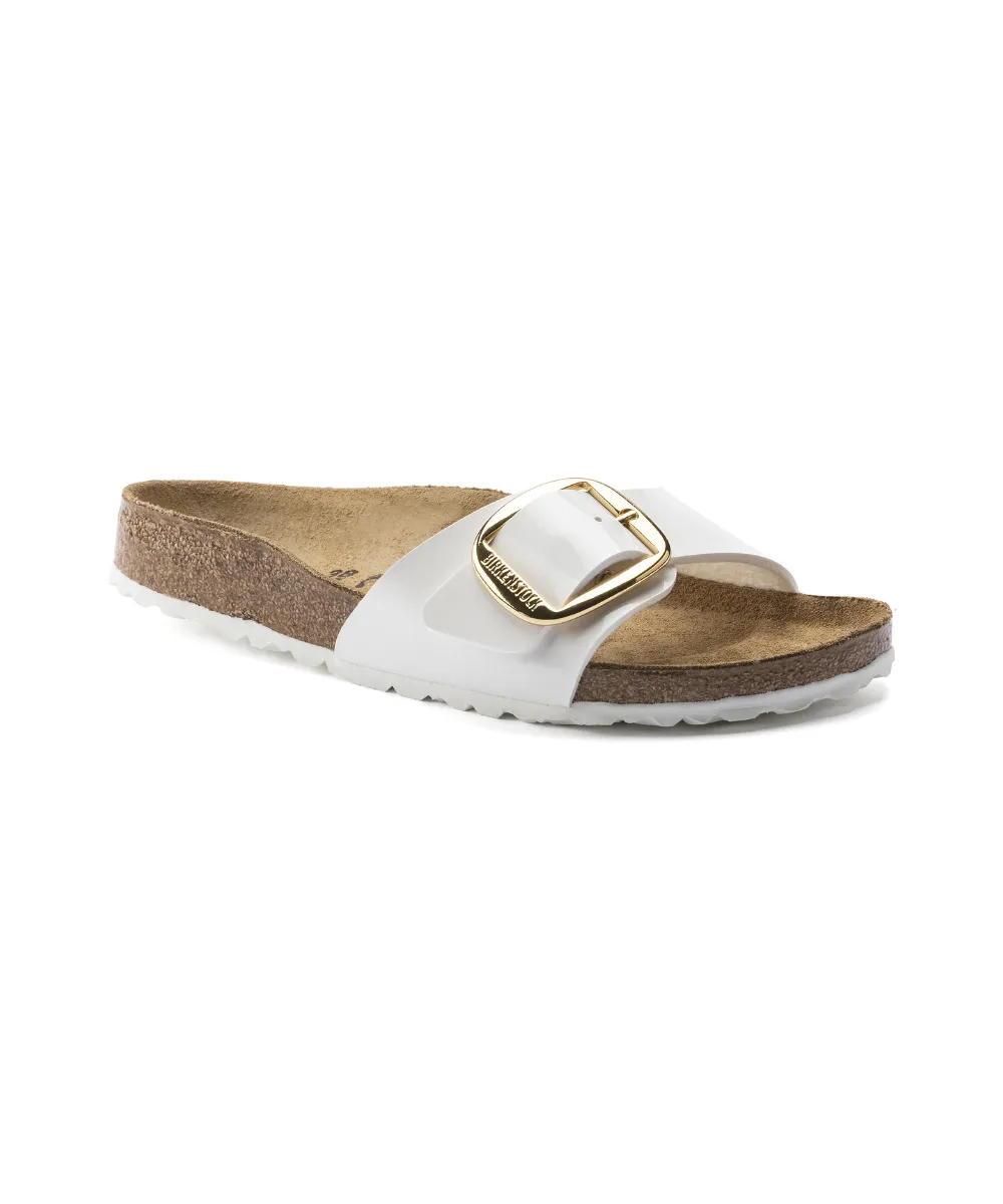 BIRKENSTOCK MADRID BIG BUCKLE BRIKO-FLOR NARROW FIT PATENT