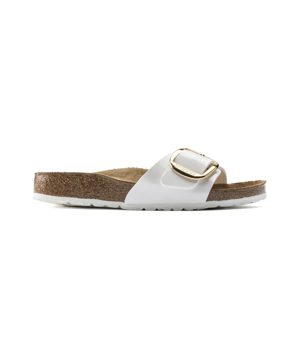 BIRKENSTOCK MADRID BIG BUCKLE BRIKO-FLOR NARROW FIT PATENT