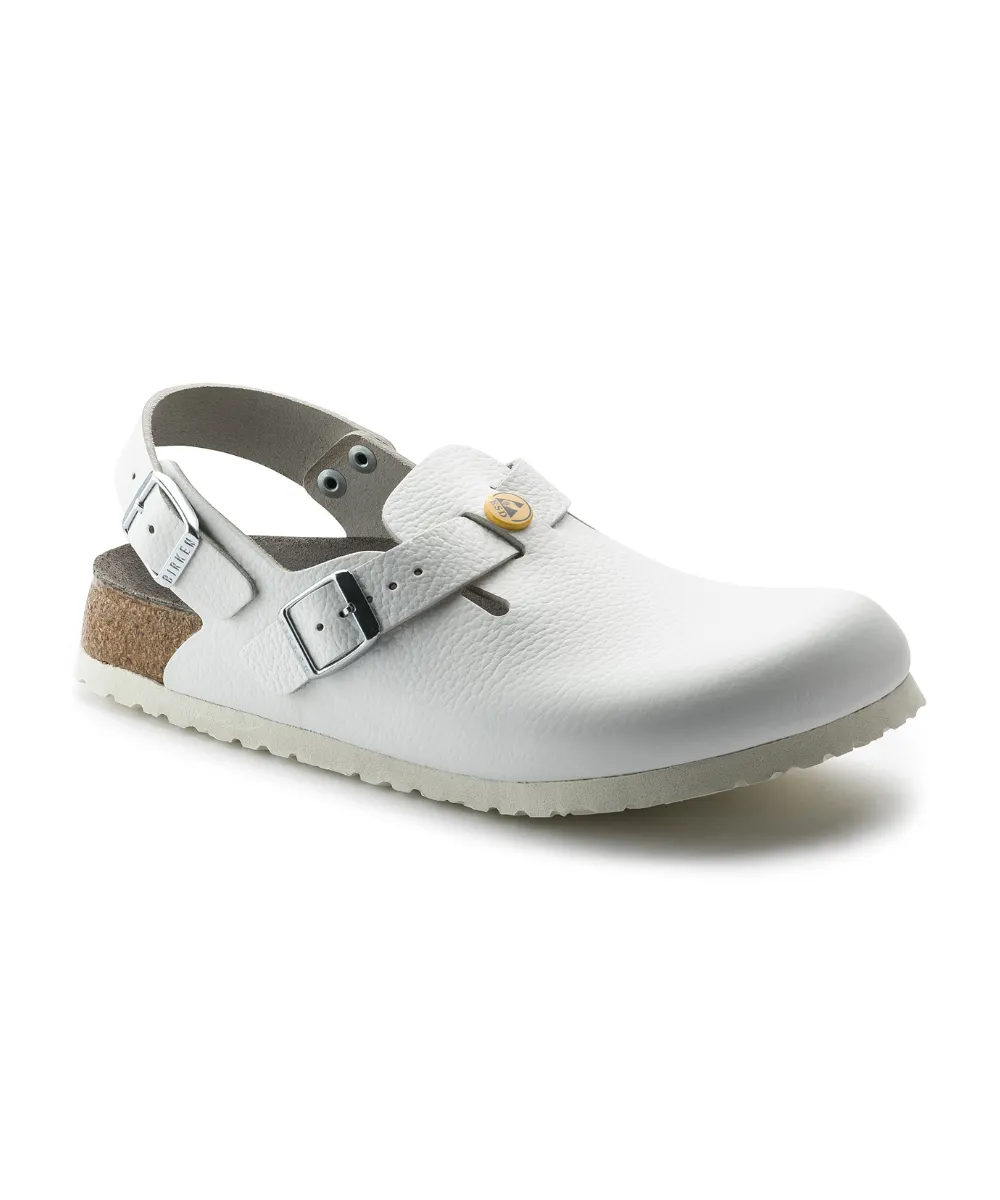 BIRKENSTOCK TOKIO ESD NARROW FIT IN WHITE