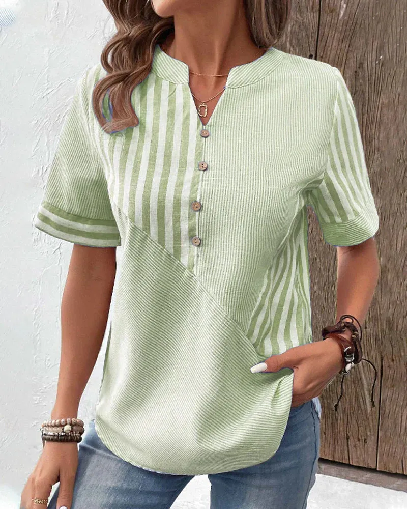 BRIELLE™ | COTTON SUMMER BLOUSE FOR WOMEN