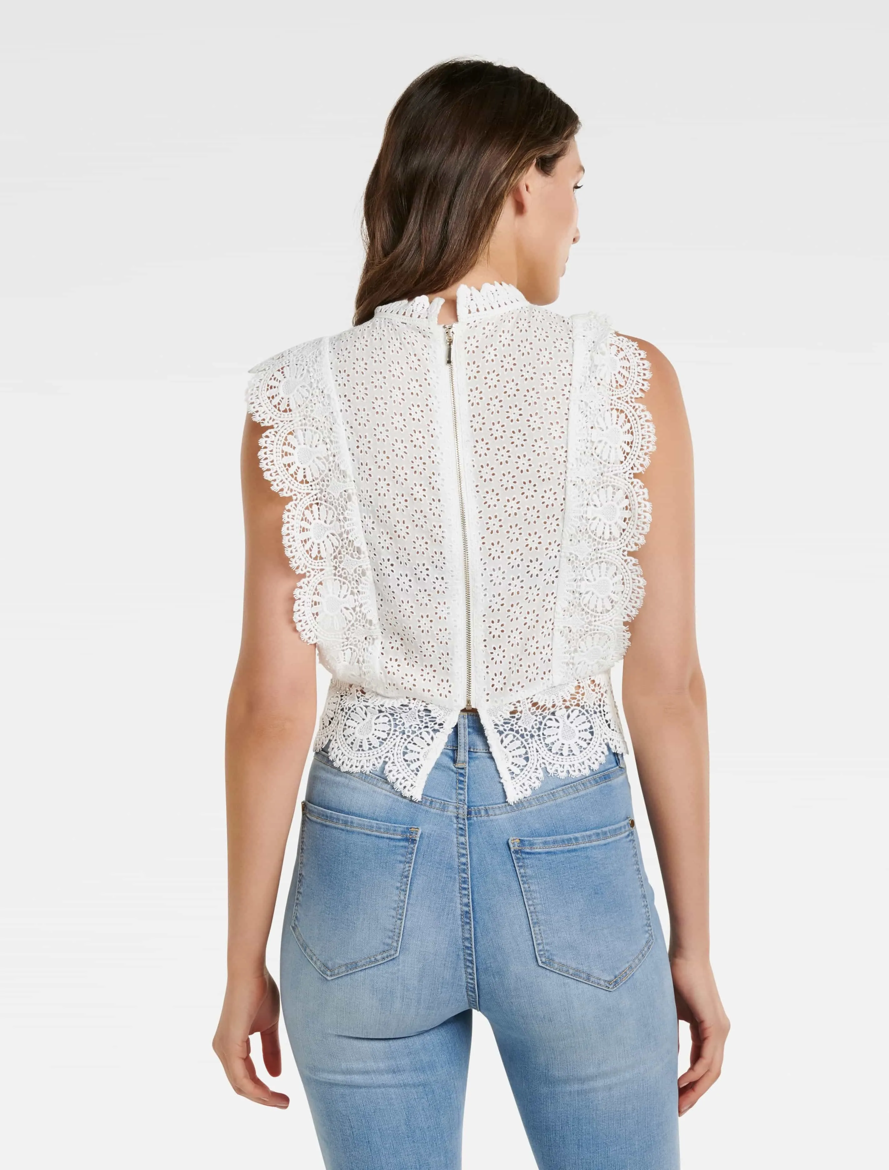 Brohden Broderie Crop