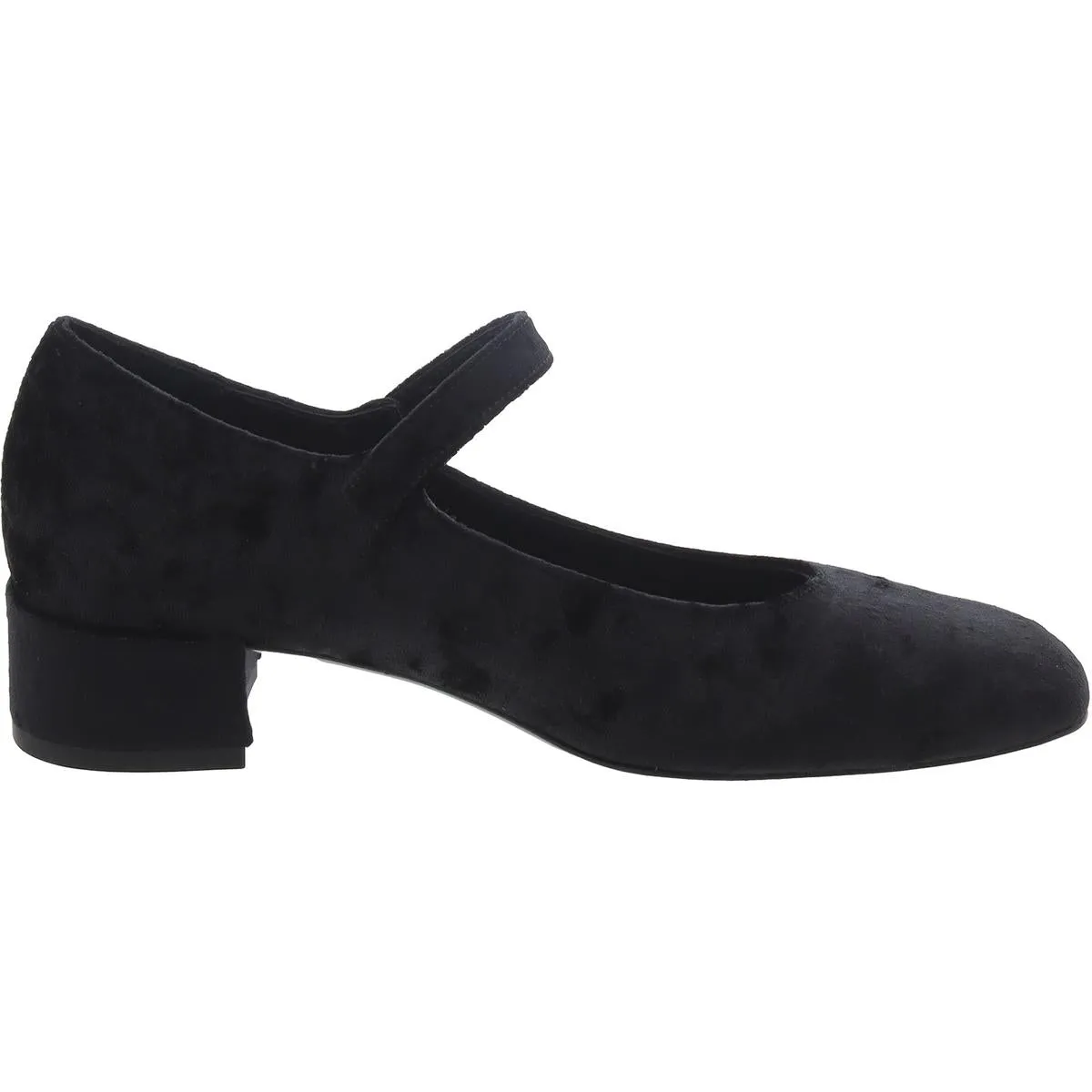 BY FAR Womens Ginny Velvet Strap Pumps