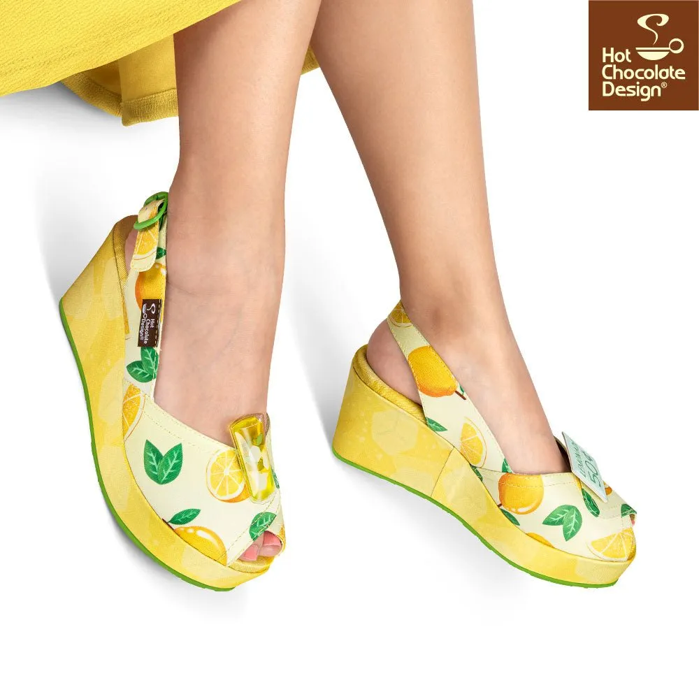 Chocolaticas® LEMONADE STAND Women's Sandal