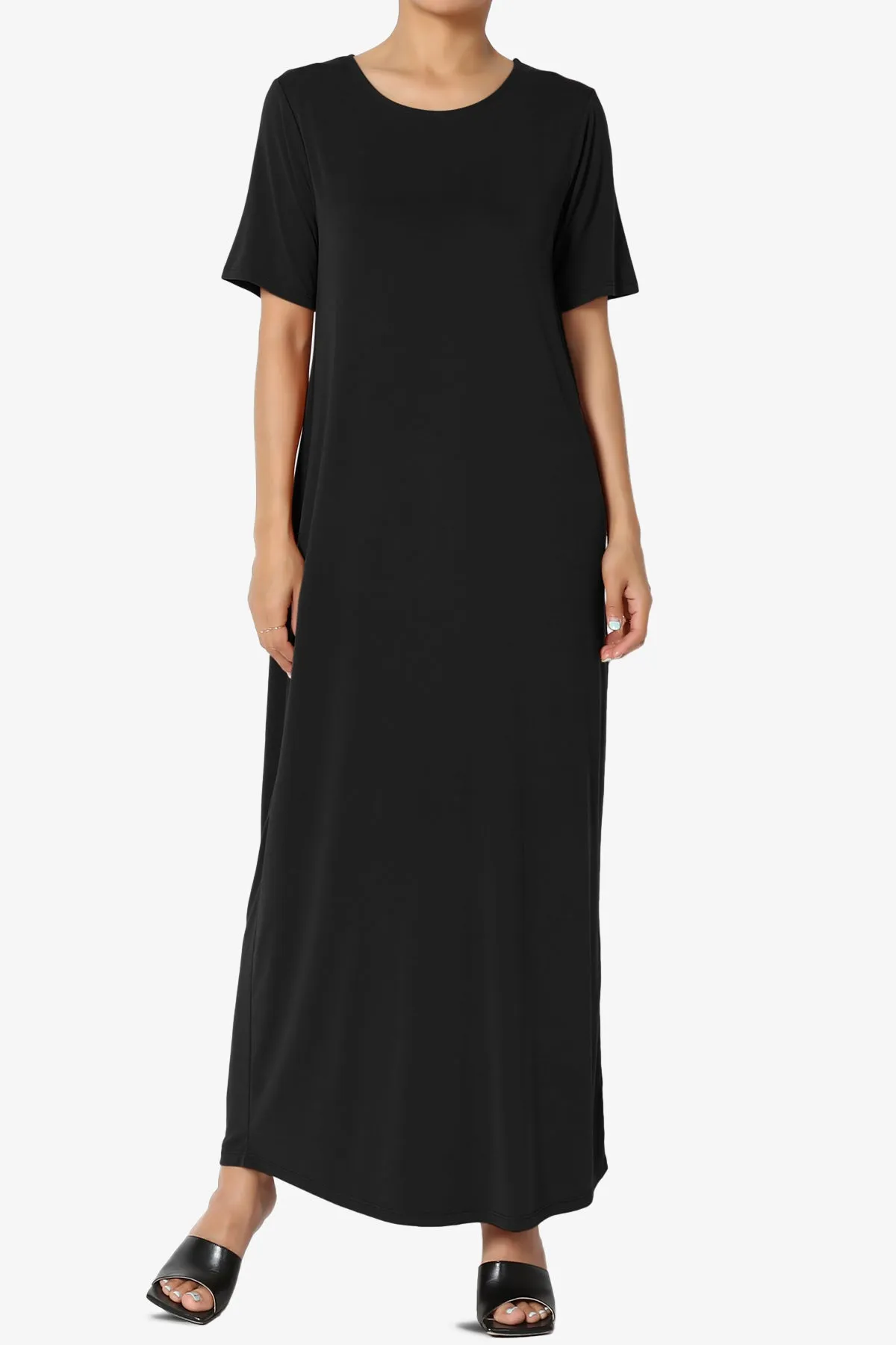 Clearer Modal Maxi T-Shirt Dress PLUS