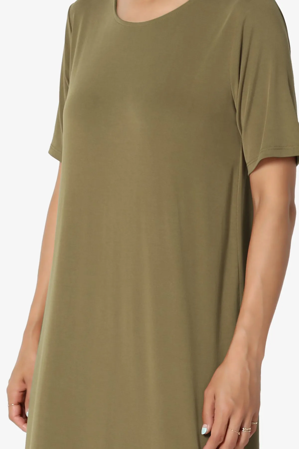 Clearer Modal Maxi T-Shirt Dress PLUS