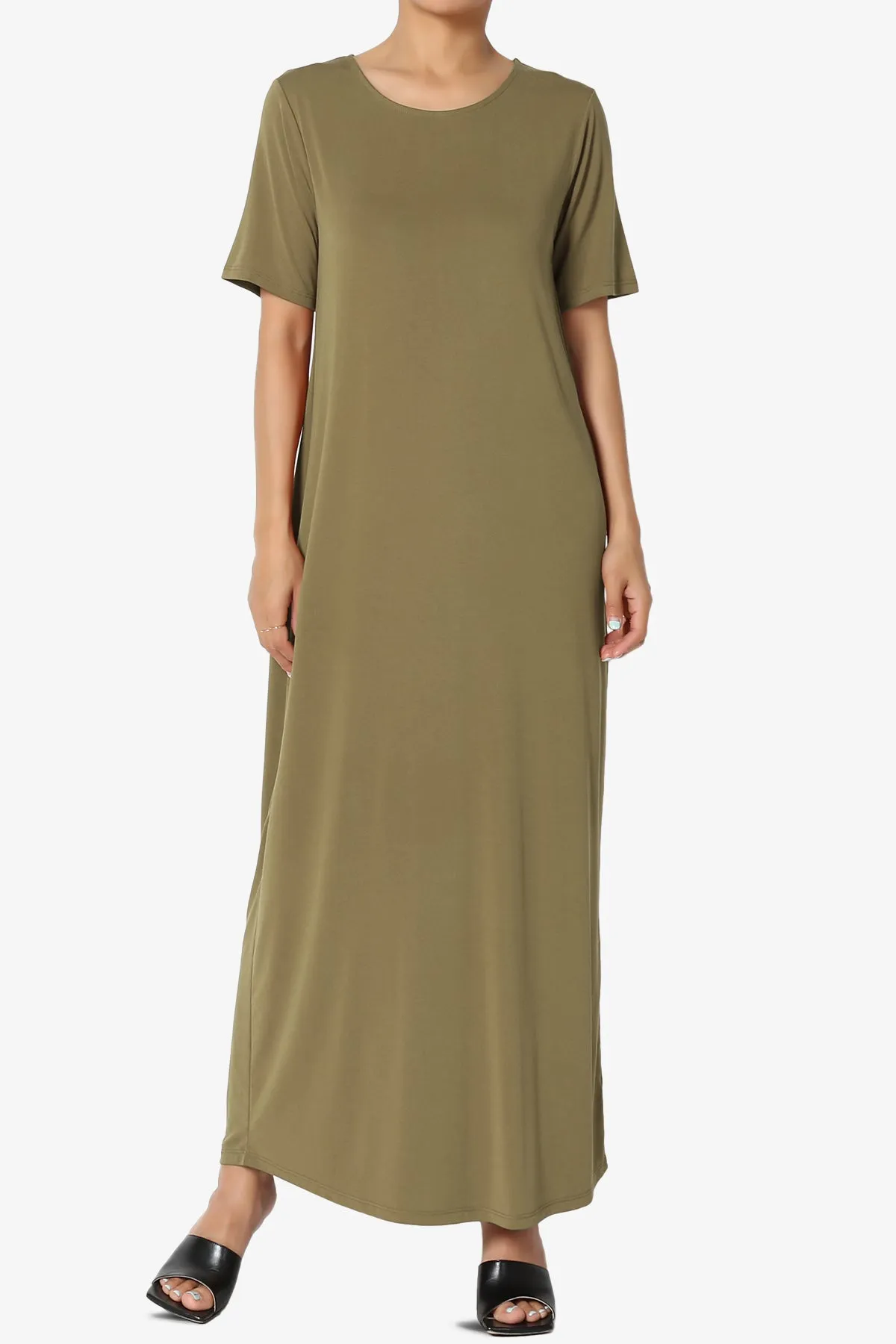 Clearer Modal Maxi T-Shirt Dress PLUS