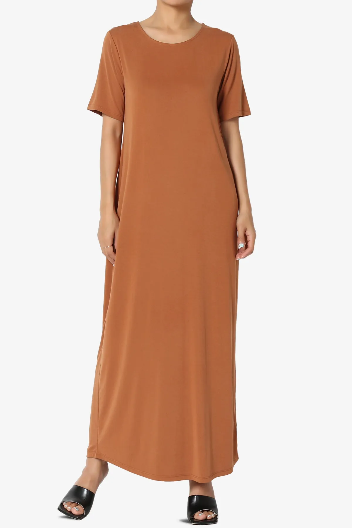 Clearer Modal Maxi T-Shirt Dress PLUS