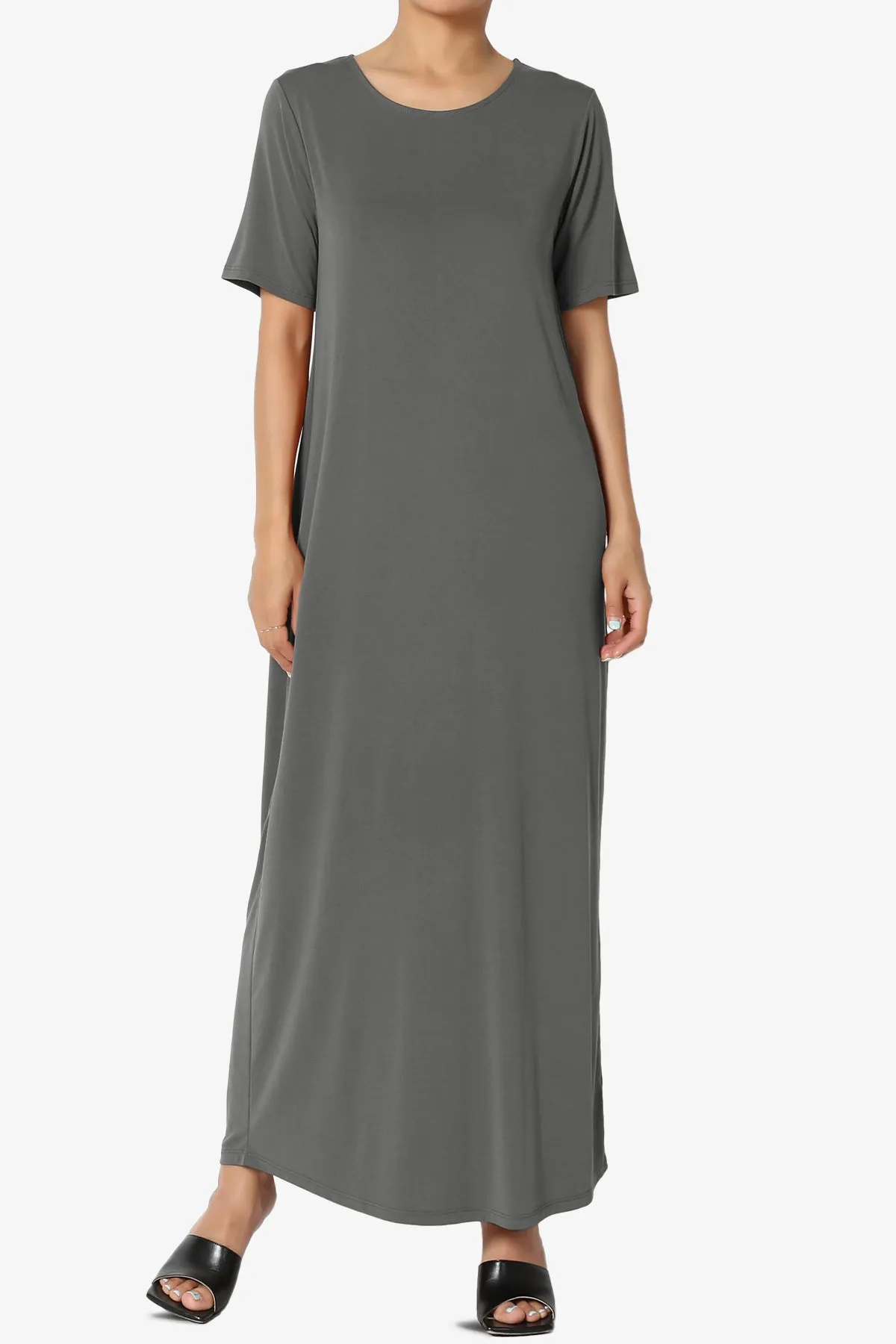 Clearer Modal Maxi T-Shirt Dress PLUS