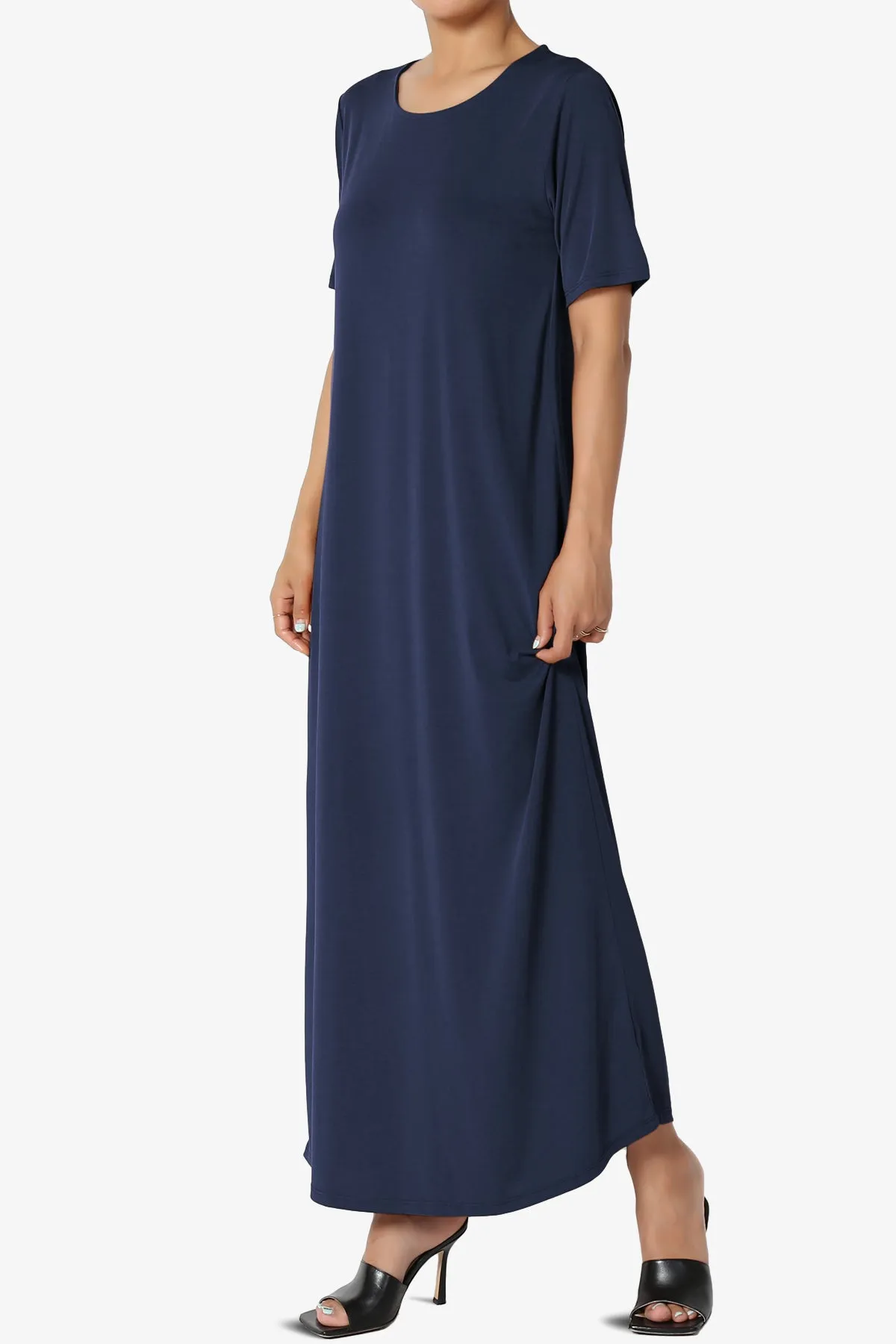 Clearer Modal Maxi T-Shirt Dress PLUS