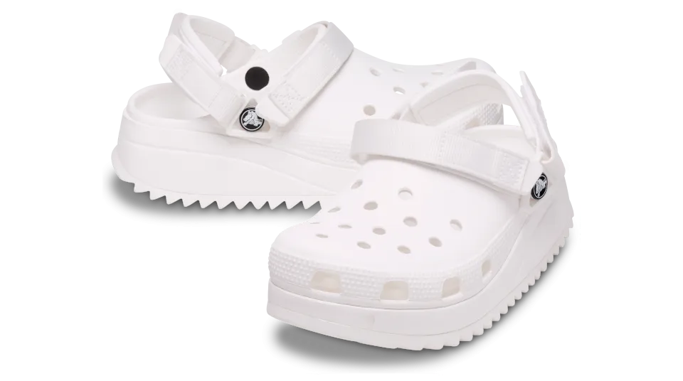 Crocs Classic Hiker Clog White