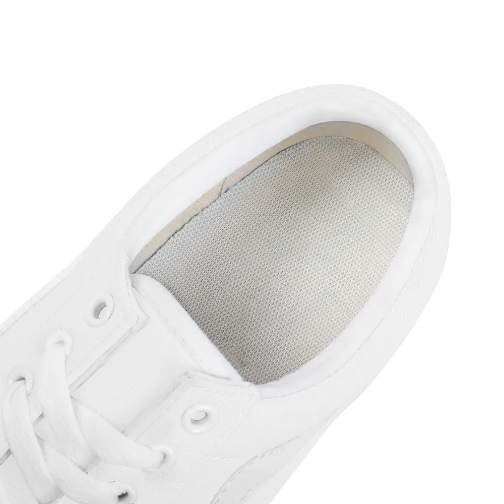 Customizable Low Top Flat Sneaker