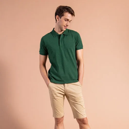 Cypress Cool Green Cotton Polo T-Shirt