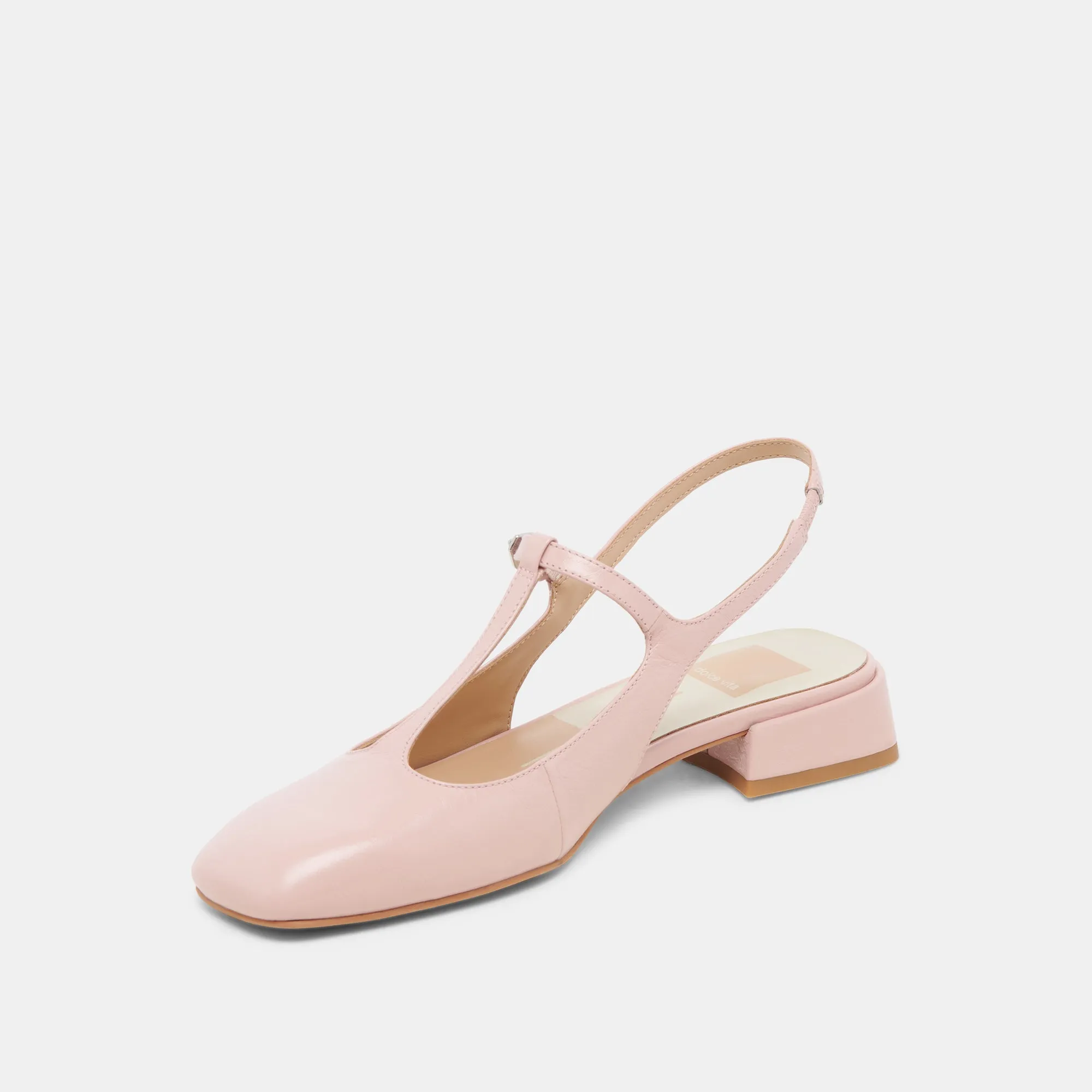 DEIDRA FLATS PINK CRINKLE PATENT LEATHER