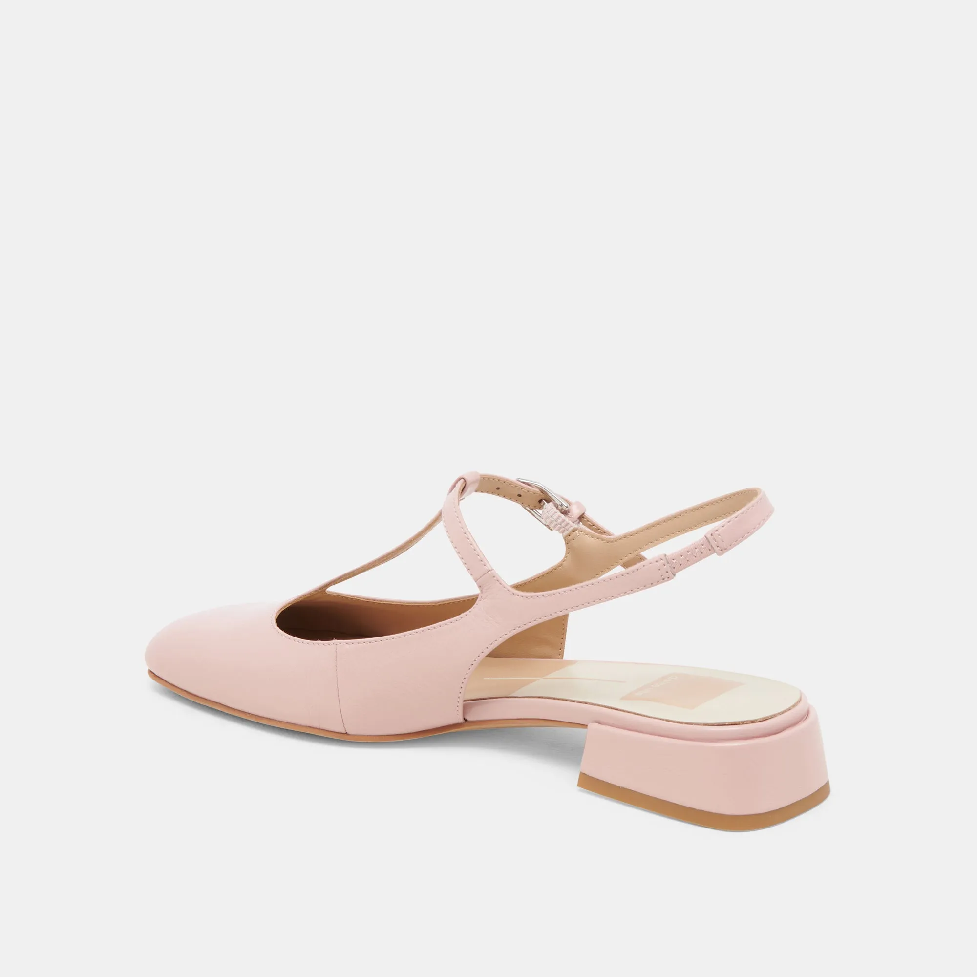 DEIDRA FLATS PINK CRINKLE PATENT LEATHER