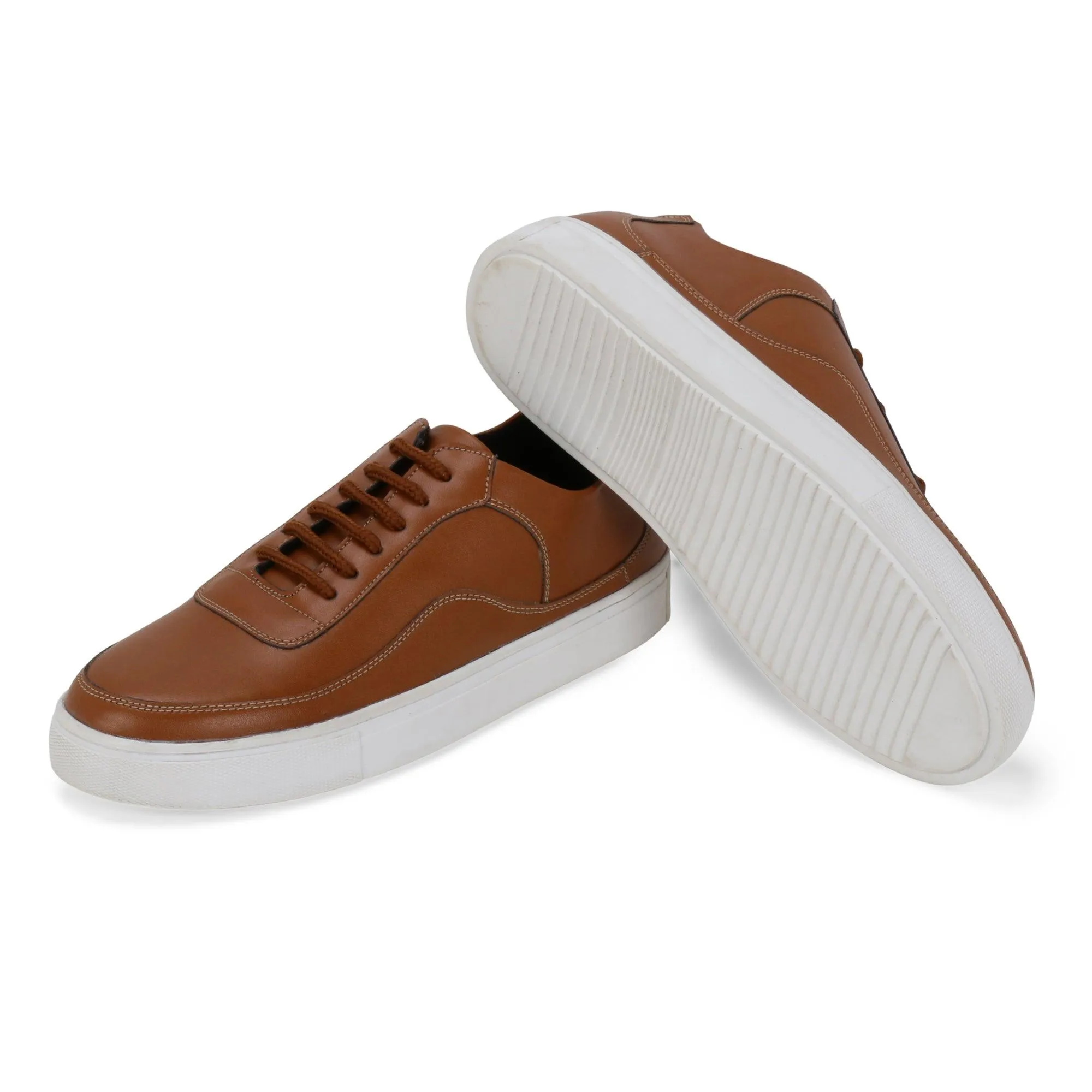 Denver Tan Lace Ups Classic Sneaker