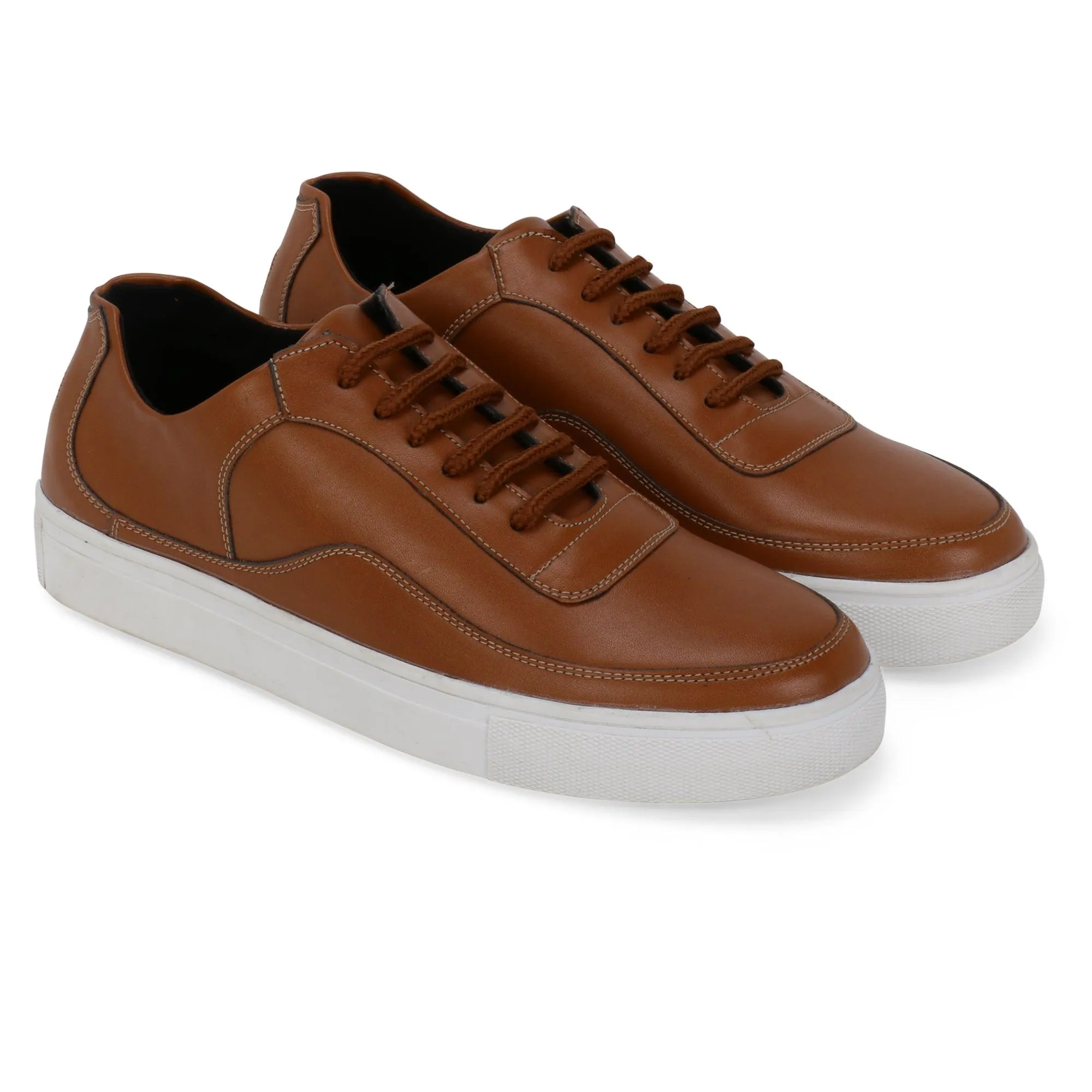 Denver Tan Lace Ups Classic Sneaker