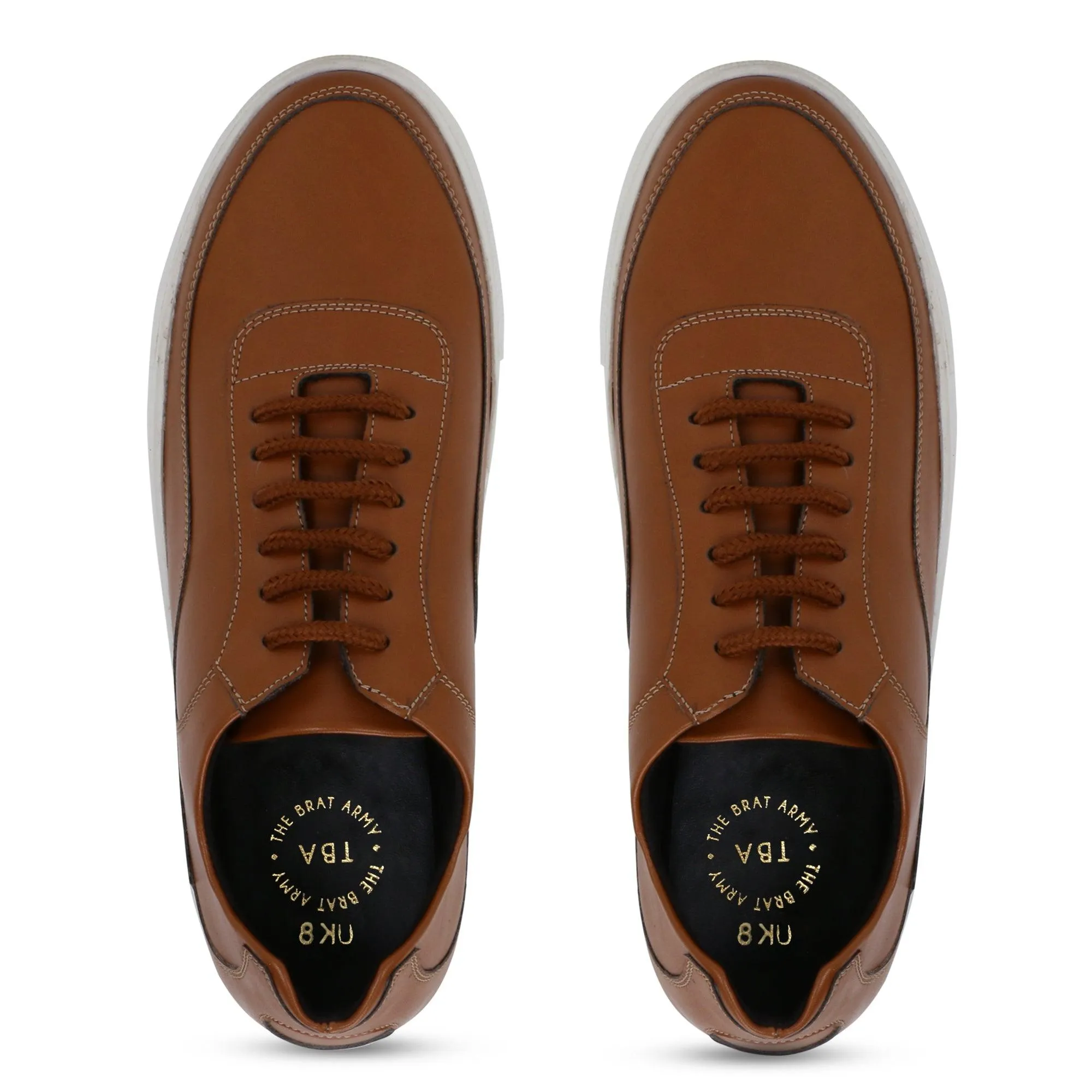 Denver Tan Lace Ups Classic Sneaker