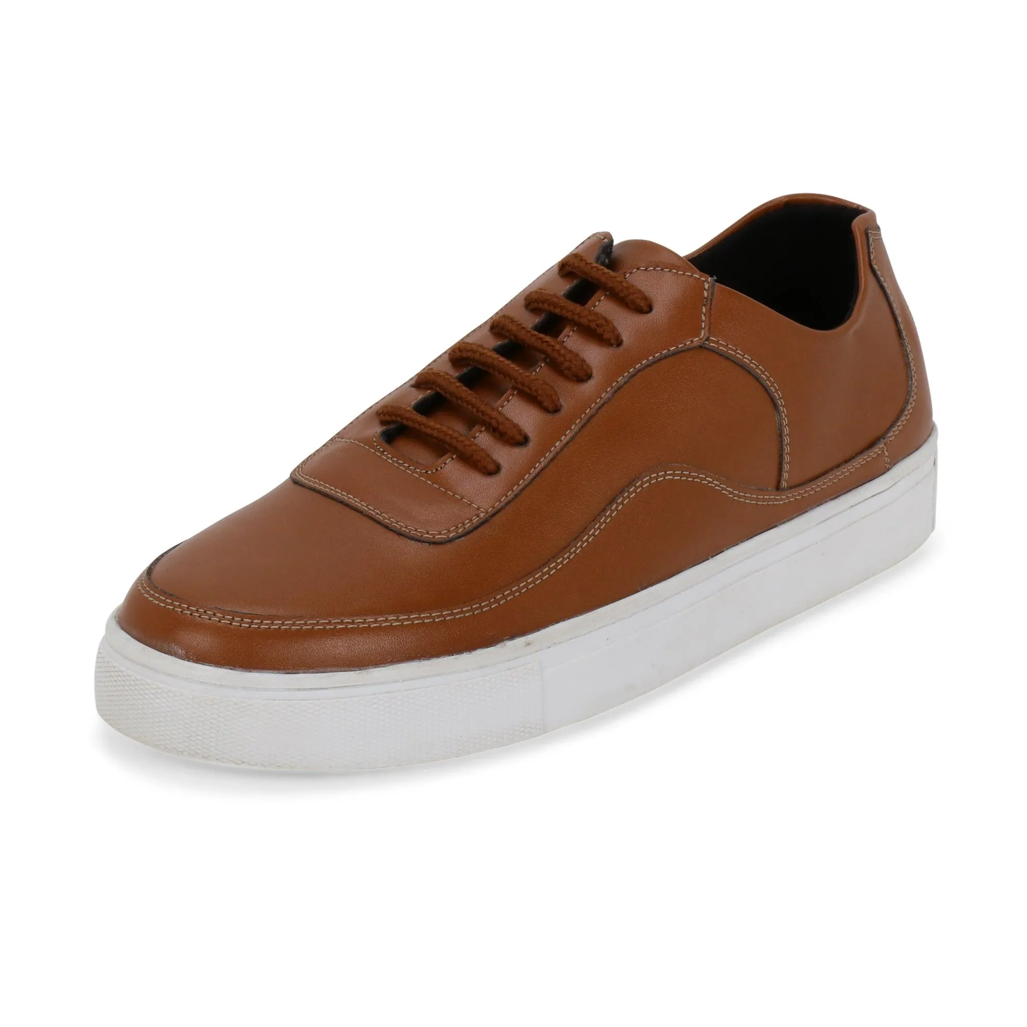 Denver Tan Lace Ups Classic Sneaker