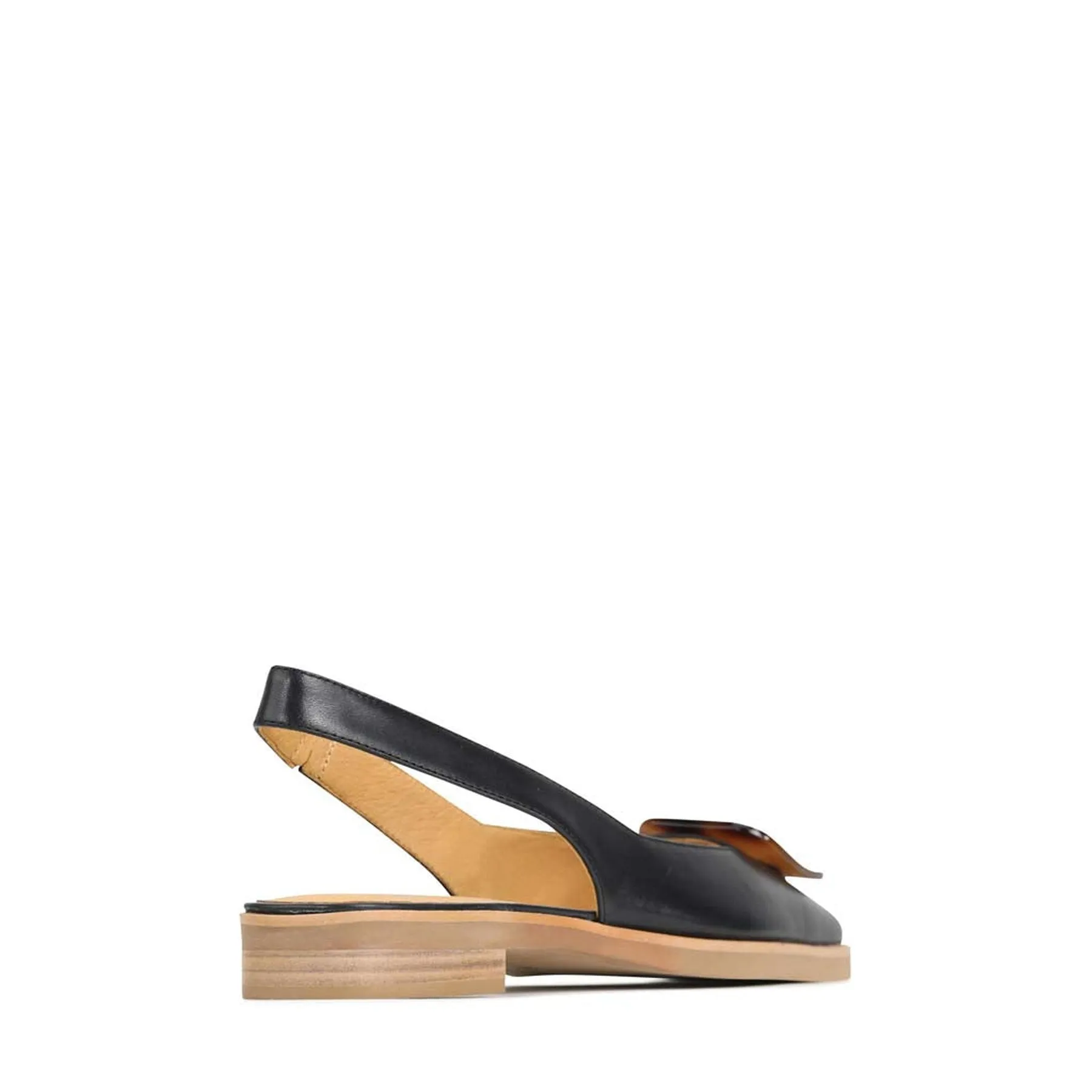 ESSY LEATHER SLING-BACK FLATS