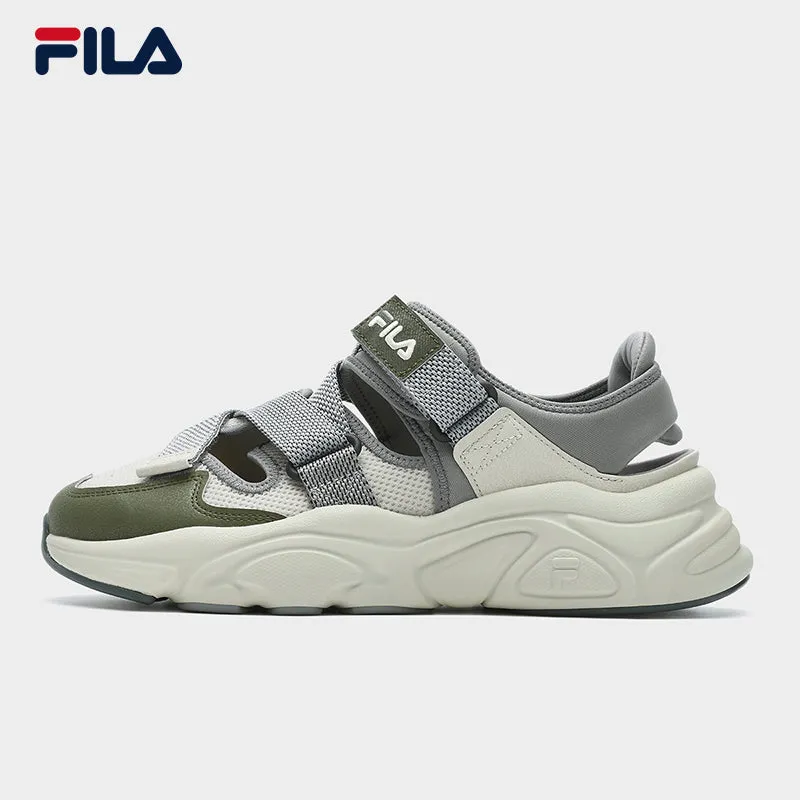 FILA CORE MARS FASHION ORIGINALE Men Sandal Shoes (Black/Grey)