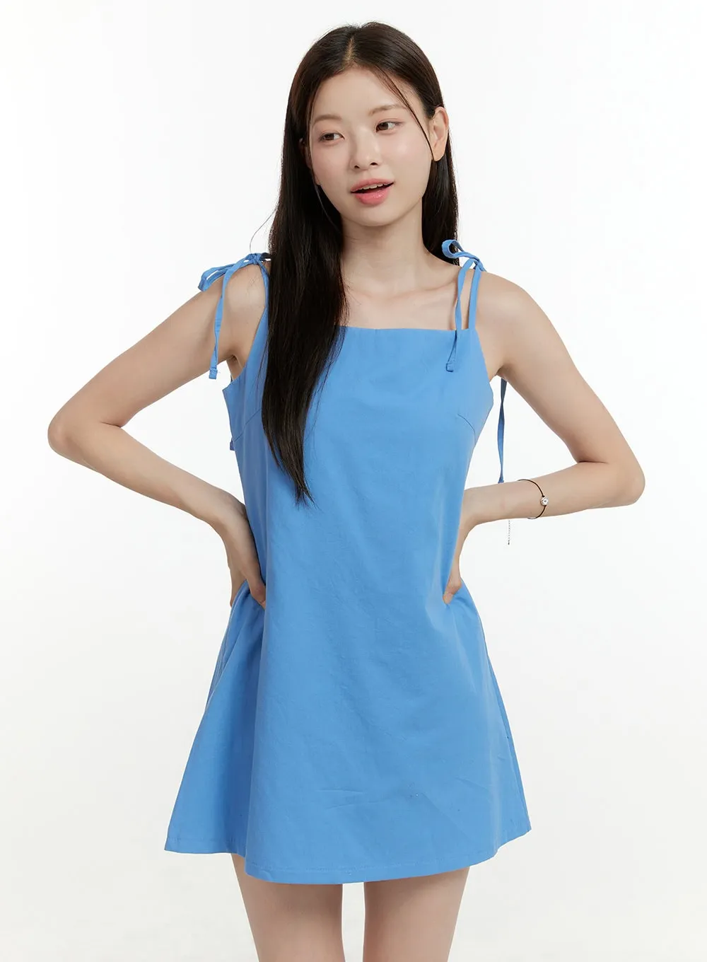 Flare Sleeveless Mini Dress OL423