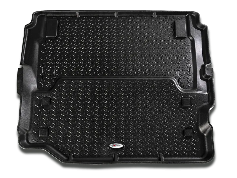 FORTEC Custom Molded Floor Liners by Rugged Ridge in Black for 18-up Jeep Wrangler JL & 20-up Gladiator JTUnlimited