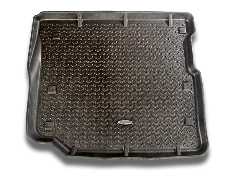 FORTEC Custom Molded Floor Liners by Rugged Ridge in Black for 18-up Jeep Wrangler JL & 20-up Gladiator JTUnlimited