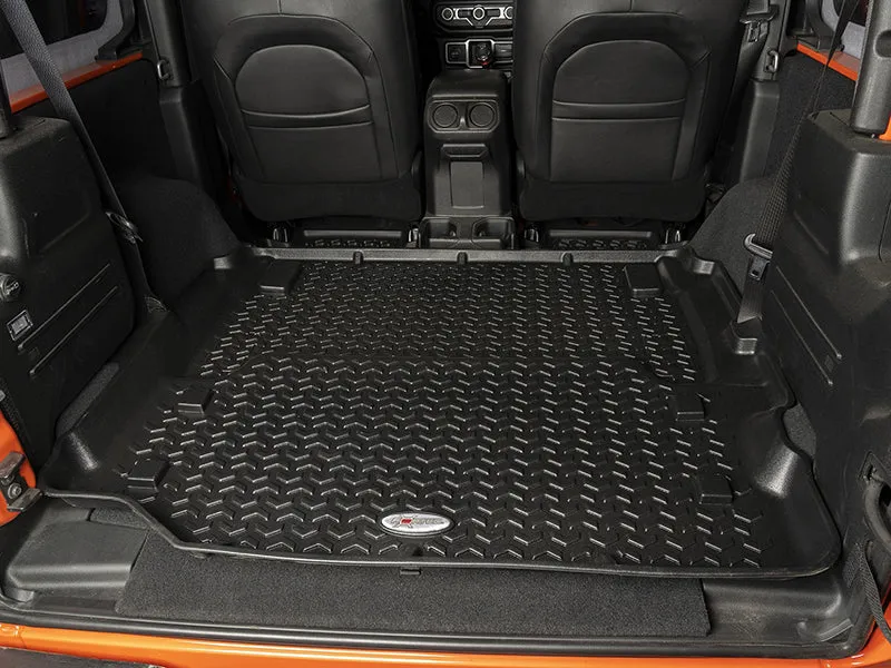 FORTEC Custom Molded Floor Liners by Rugged Ridge in Black for 18-up Jeep Wrangler JL & 20-up Gladiator JTUnlimited