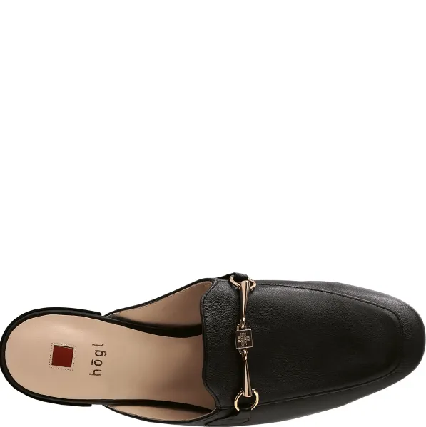 Frida Leather Slip On Loafer Black