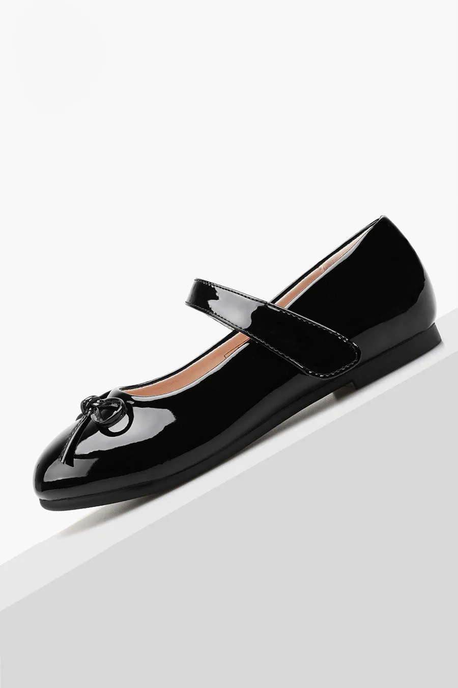 Girls Classic Mary Janes | Shiny Closed-Toe Dress Shoes