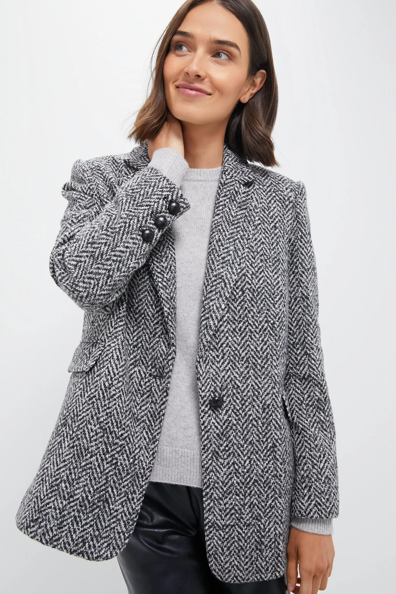 Grey Tweed Julianna Blazer