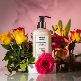 Hand & Body Lotion - Velvet Peony & Oud