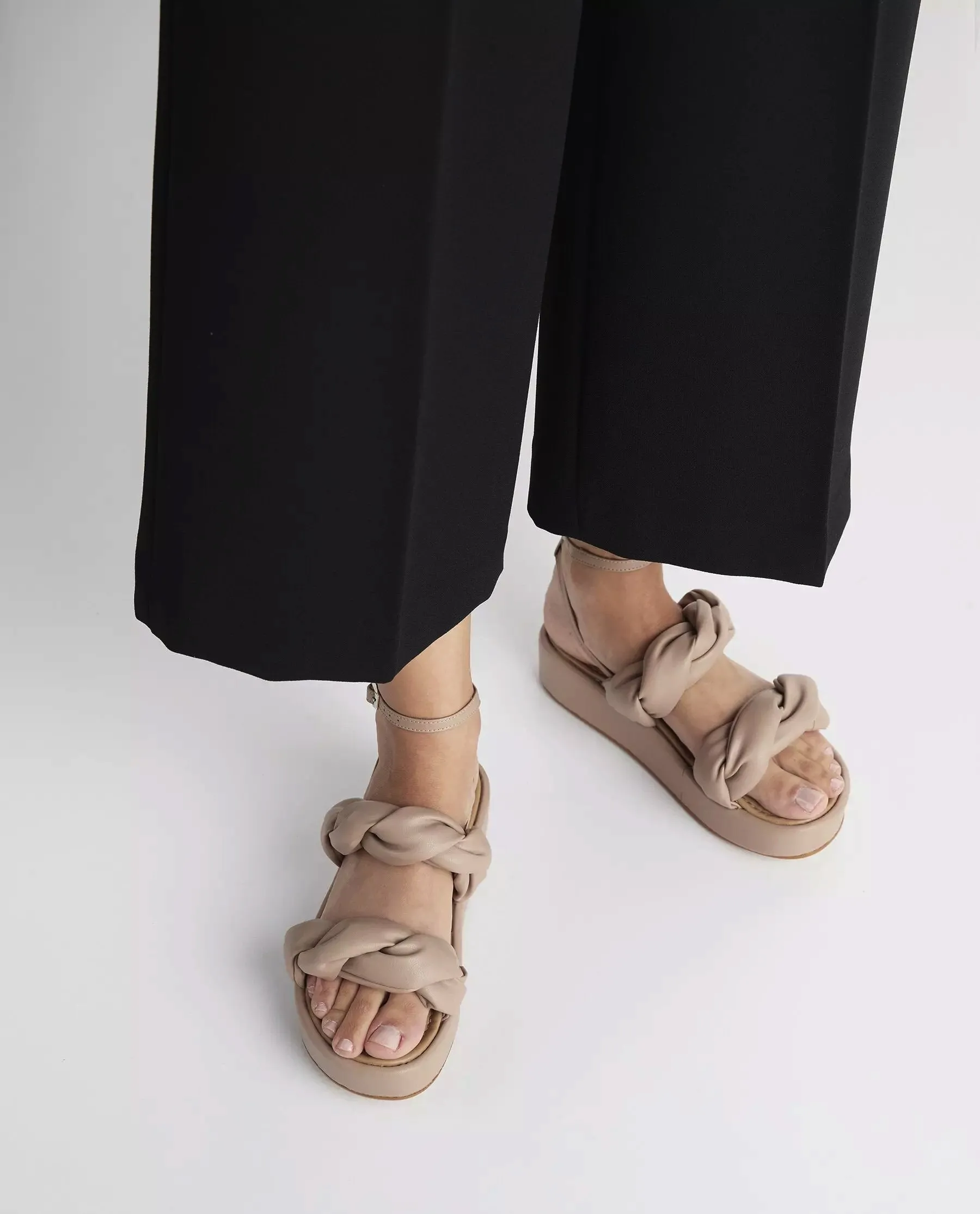 Haven Vegan Beige Sandals