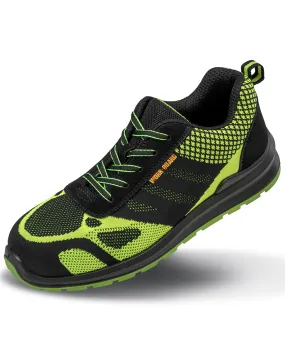 Hicks safety trainer | Neon Green/Black