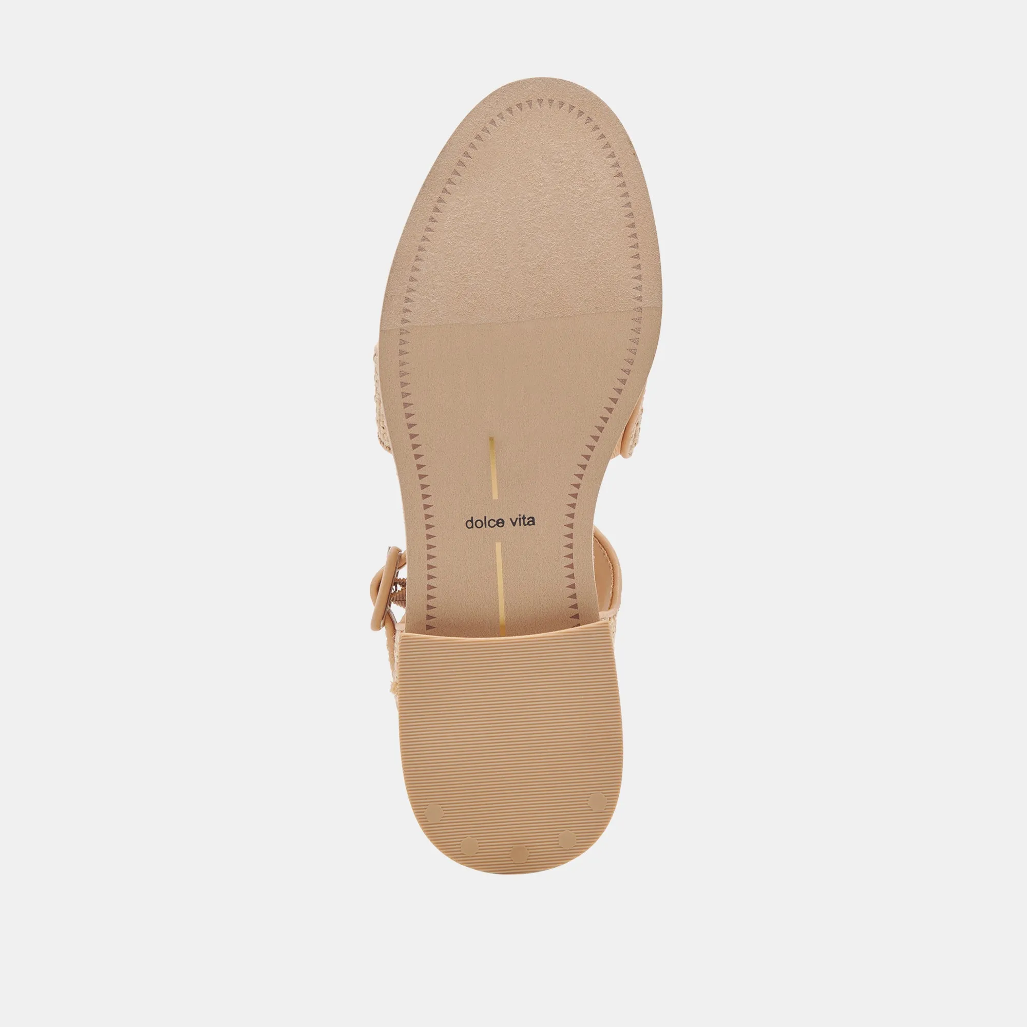 HOLIS SANDALS LT NATURAL RAFFIA