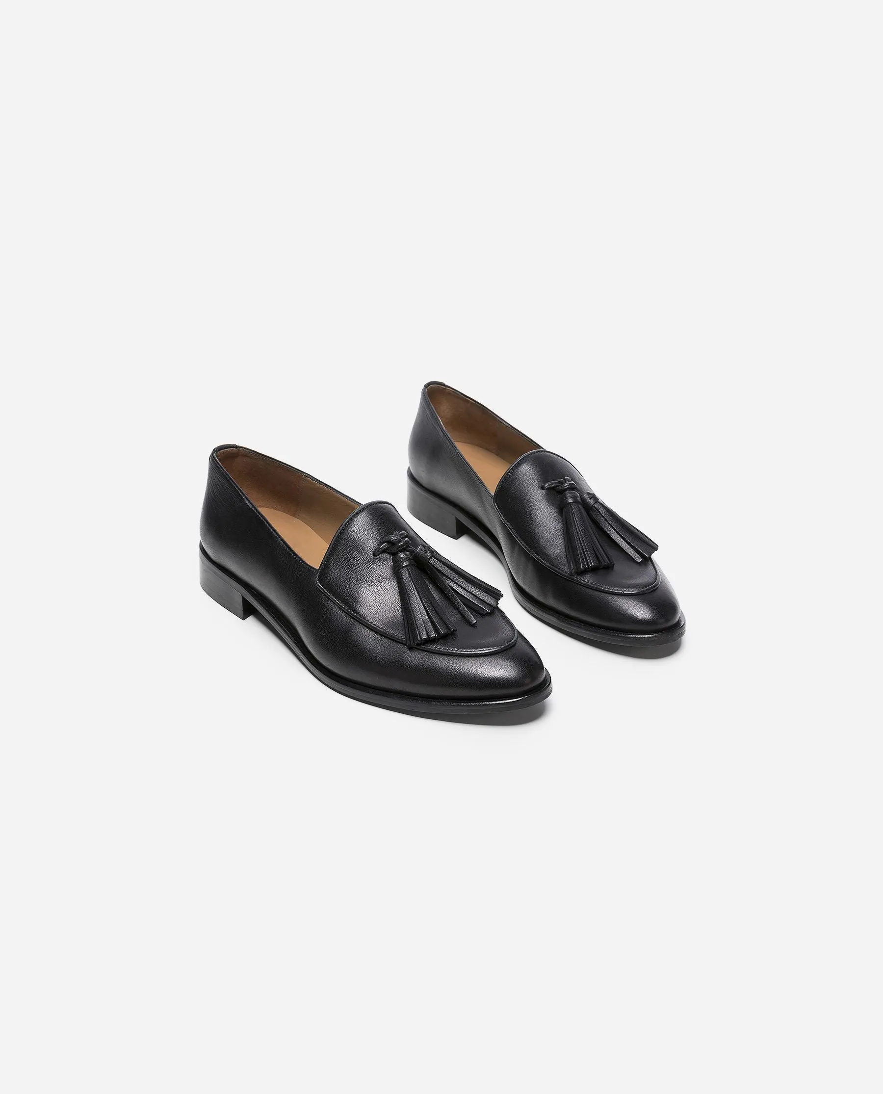 Isabel Nappa Black Flats