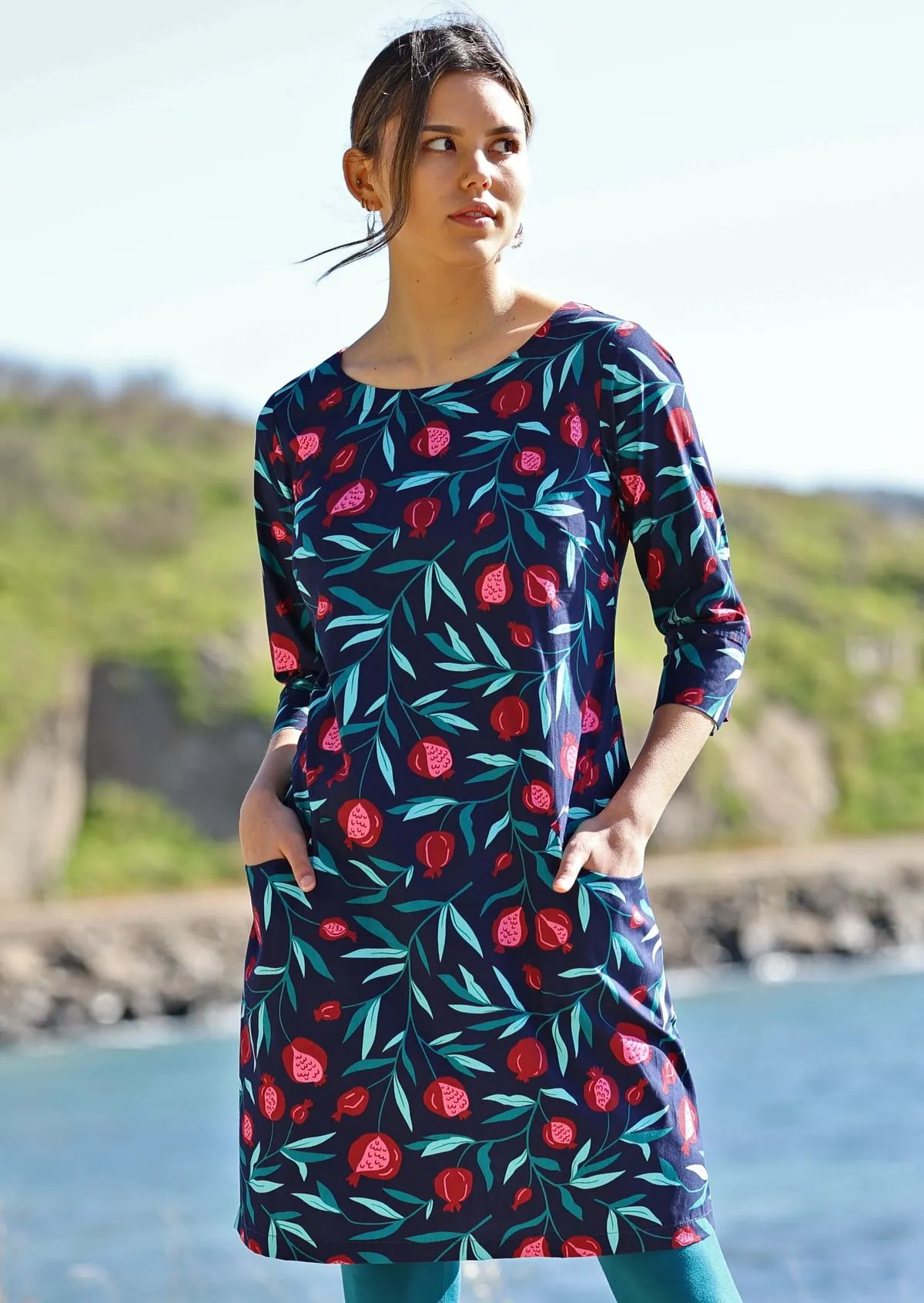 Jamie Dress Pomegranate