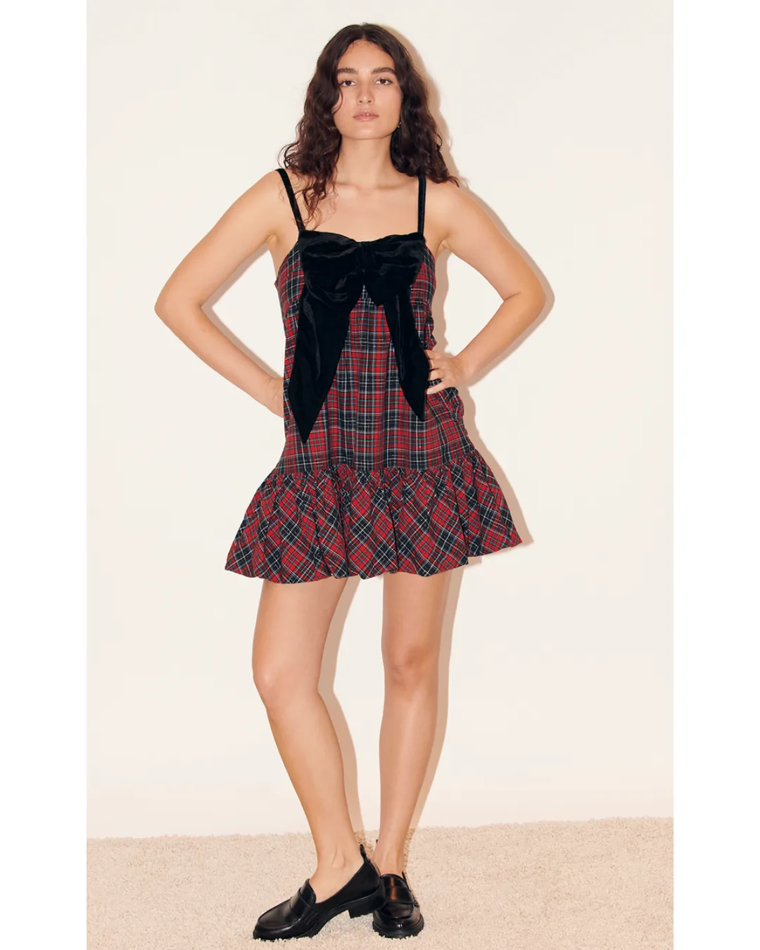 Lorelei Mini Dress Plaid Multi