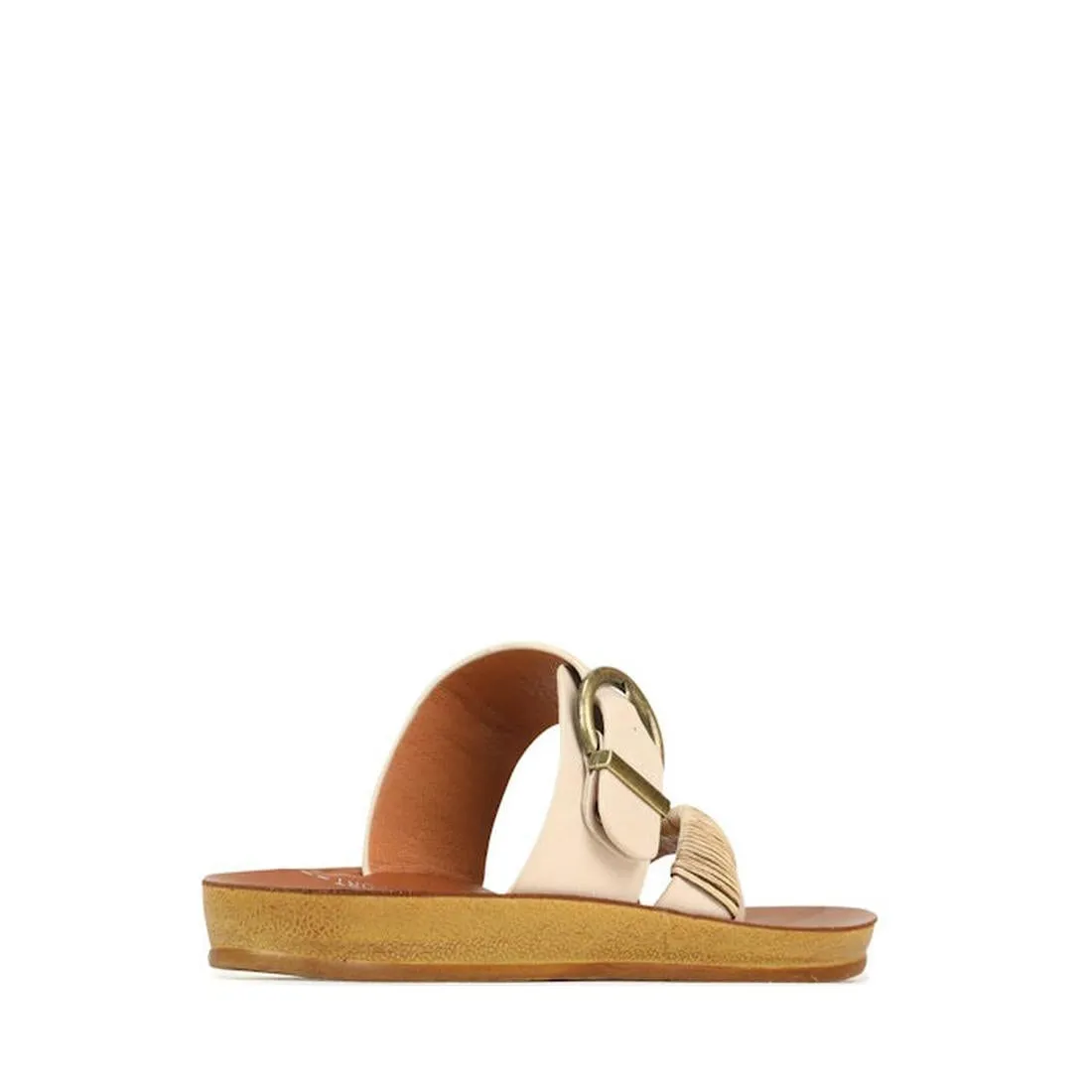 Los Carbos Bria Oats Cream Light Flexible Sandal Jandal