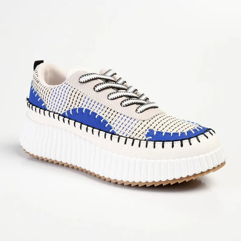 Madison Stitch Multi Color Sneaker - Blue Multi