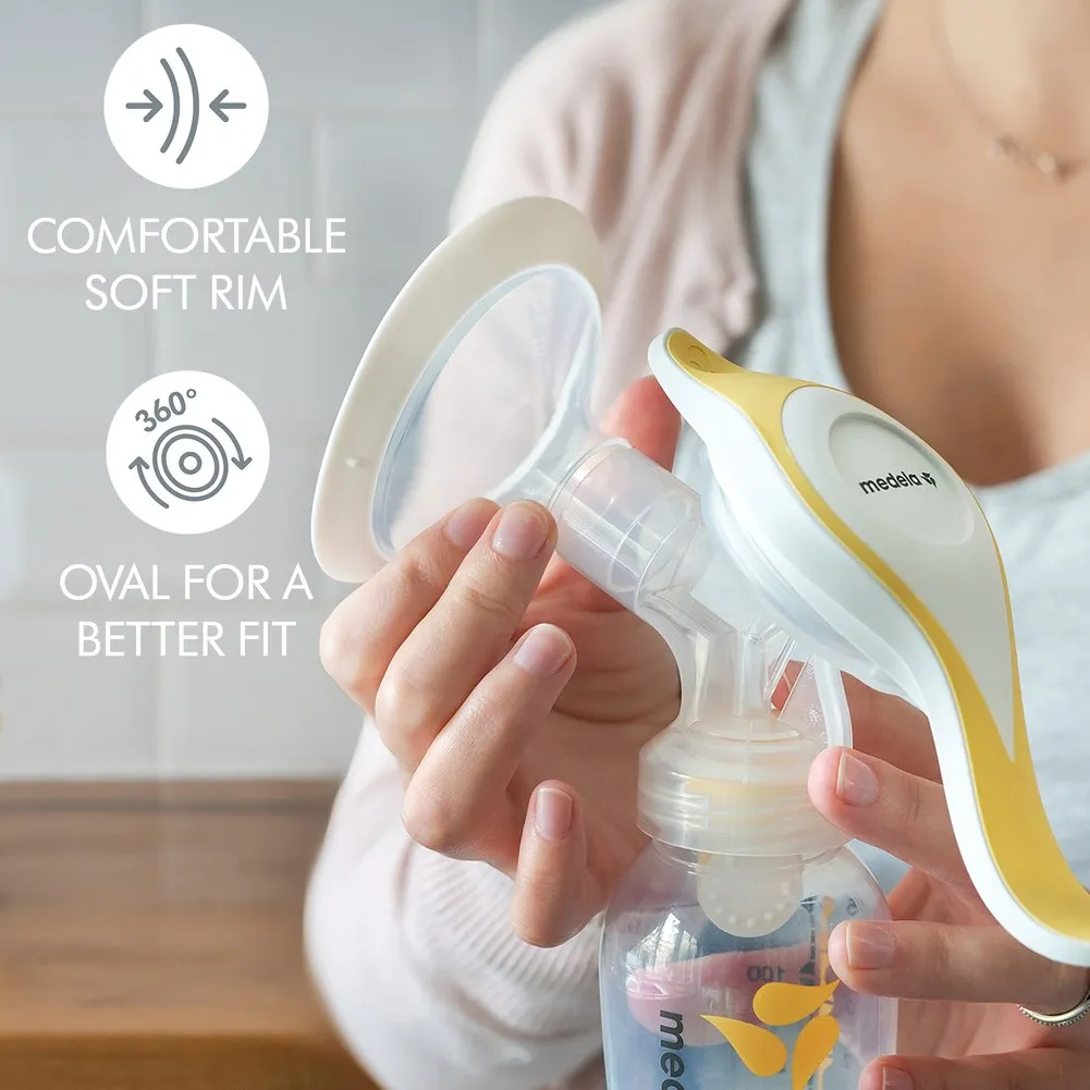 Medela Harmony Single Manual Breast Pump with PersonalFit Flex