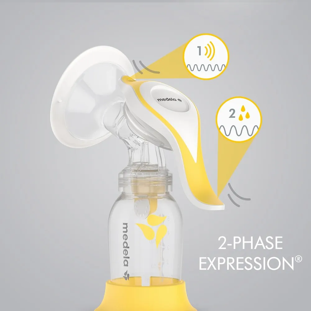 Medela Harmony Single Manual Breast Pump with PersonalFit Flex