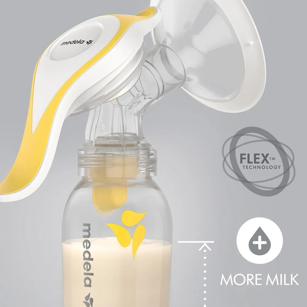 Medela Harmony Single Manual Breast Pump with PersonalFit Flex