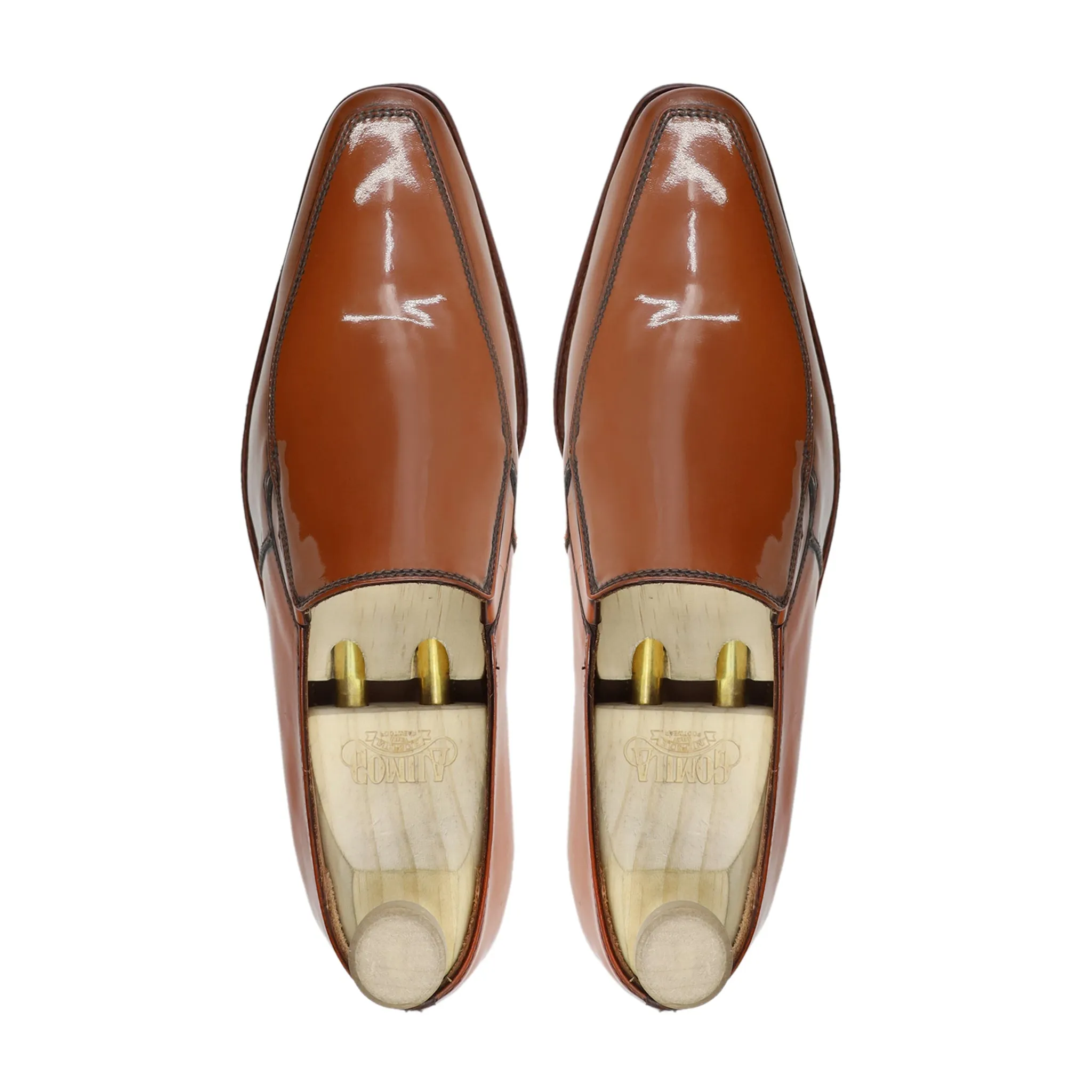 Memphis - Tan Patent Loafer