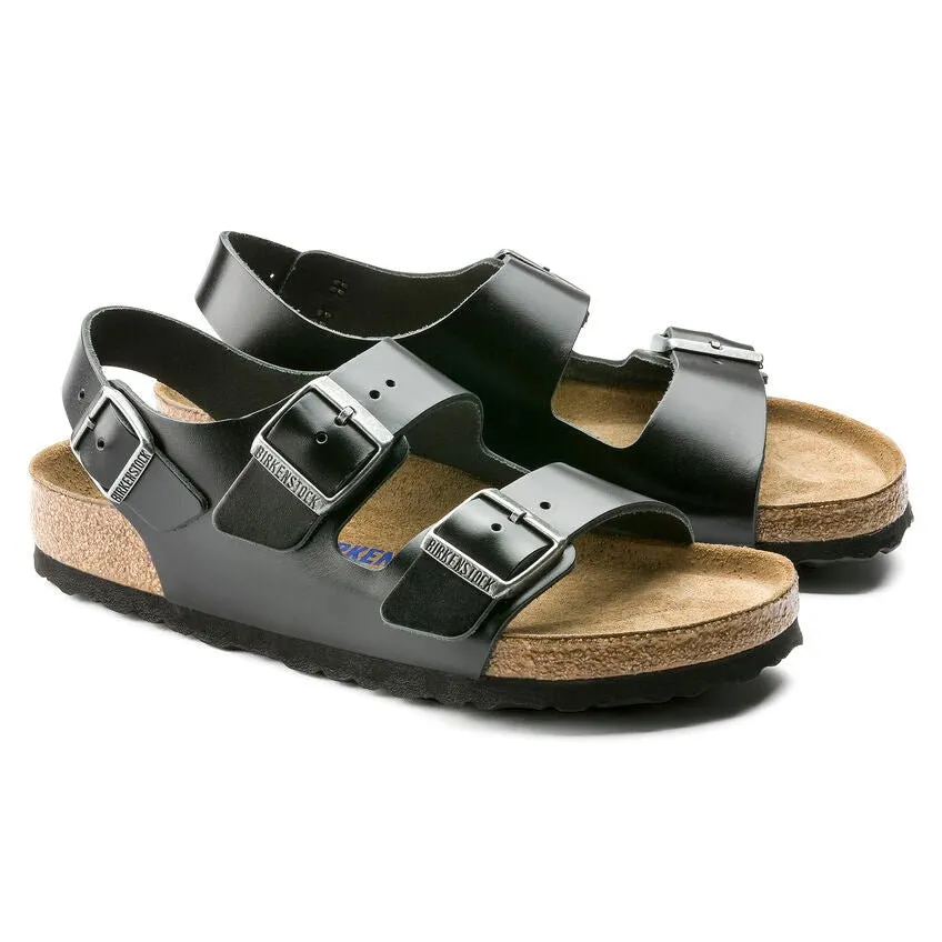 Milano Soft footbed Amalfi Leather Black